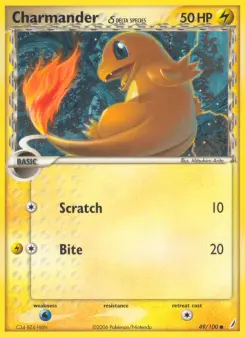 Charmander δ 49 — Crystal Guardians