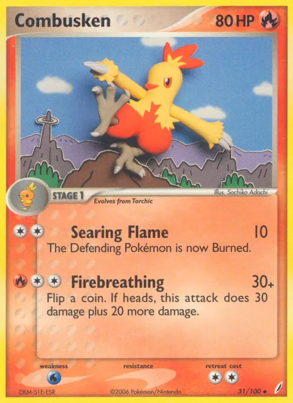 Combusken 31 — Crystal Guardians 31, Normal finish