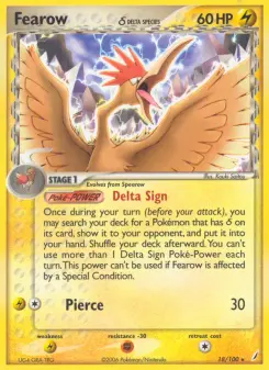 Fearow δ 18 — Crystal Guardians
