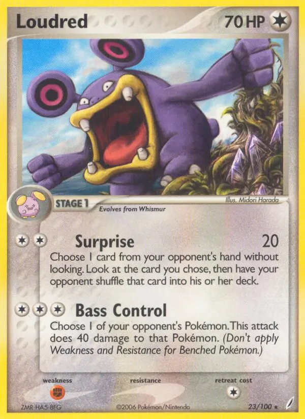 Loudred 23 — Crystal Guardians 23, Normal finish