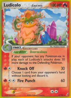 Ludicolo δ 6 — Crystal Guardians