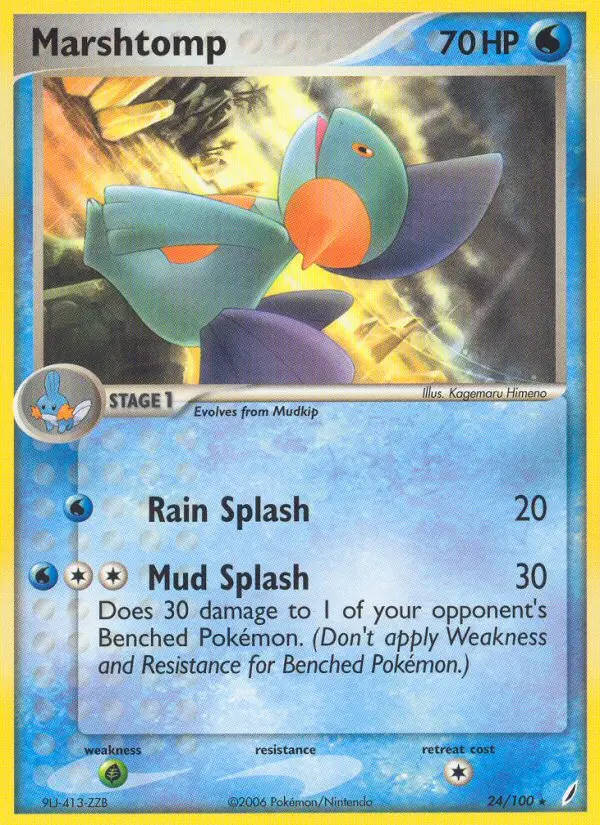 Marshtomp 24 — Crystal Guardians 24, Normal finish