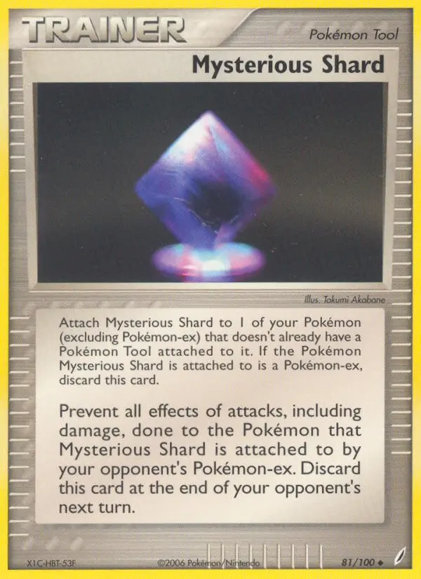 Mysterious Shard 81 — Crystal Guardians 81, Normal finish