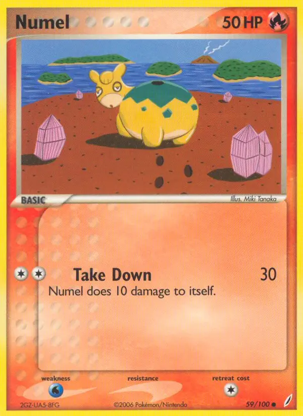 Numel 59 card from Crystal Guardians