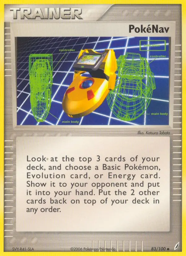 PokéNav 83 card from Crystal Guardians
