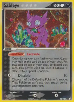 Sableye — Crystal Guardians #10