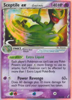 Sceptile ex δ — Crystal Guardians #96