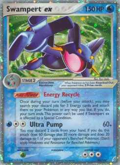 Swampert ex 98 — Crystal Guardians