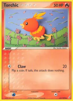 Torchic — Crystal Guardians #65
