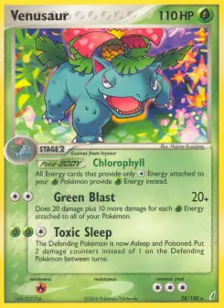 Venusaur — Crystal Guardians #28