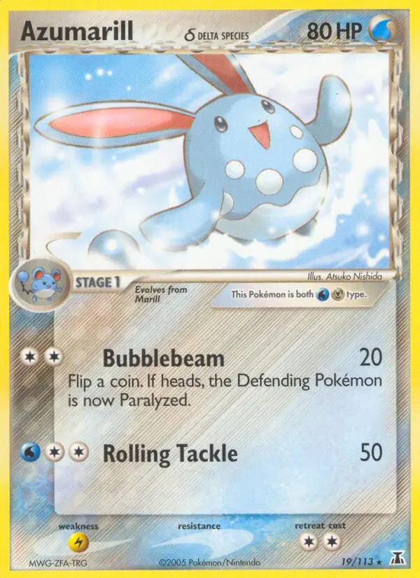Azumarill δ 19 — Delta Species 19, Normal finish
