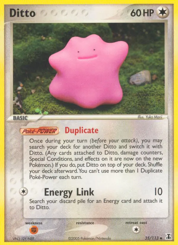 Ditto 35 card from Delta Species