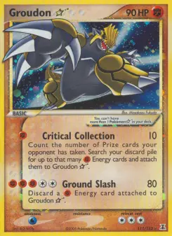 Groudon ★ — Delta Species 111