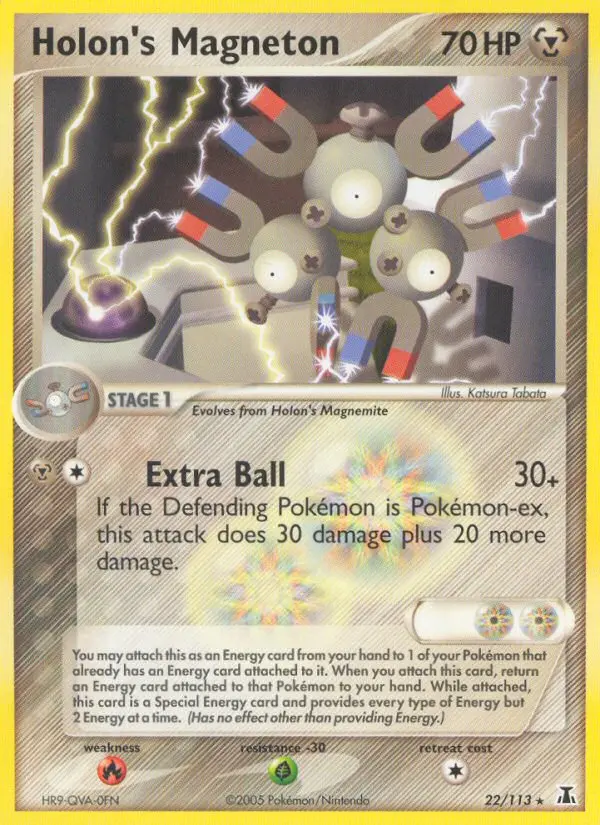 Holon's Magneton 22 card from Delta Species
