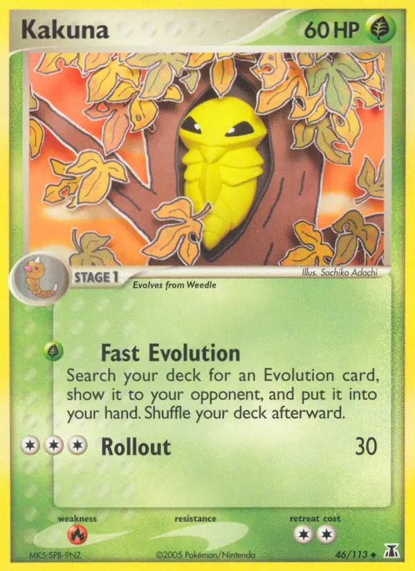 Kakuna 46 card from Delta Species