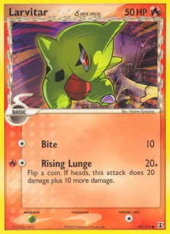 Larvitar δ — Delta Species #73