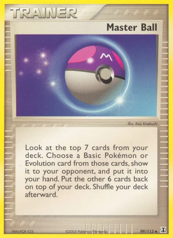 Master Ball 99 — Delta Species 99, Normal finish