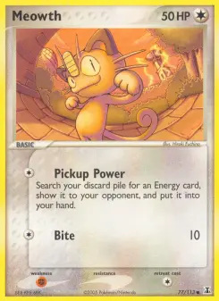Meowth — Delta Species #77