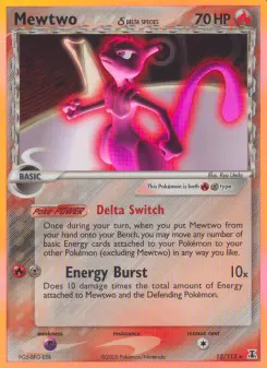 Mewtwo δ 12 — Delta Species