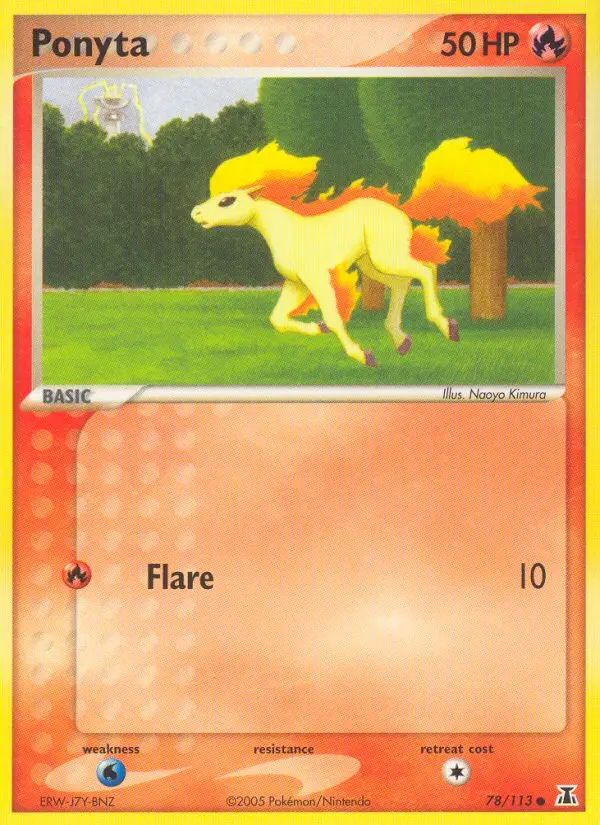 Ponyta 78 — Delta Species 78, Normal finish