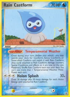 Rain Castform — Delta Species 26