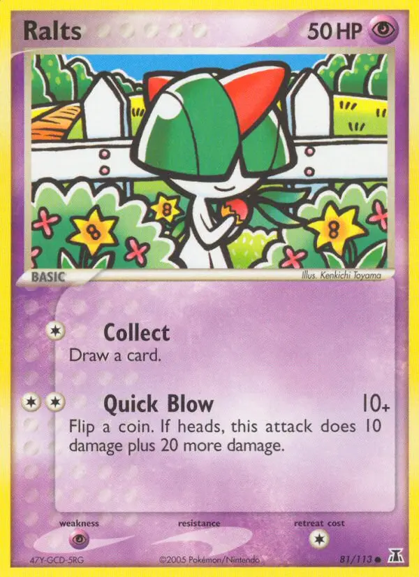 Ralts 81 — Delta Species 81, Normal finish