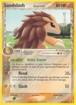 Sandslash δ — Delta Species #27