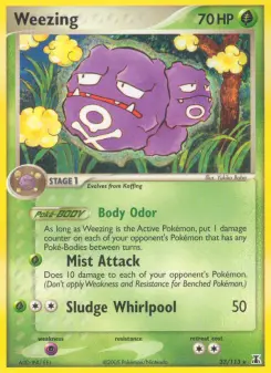 Weezing — Delta Species #33