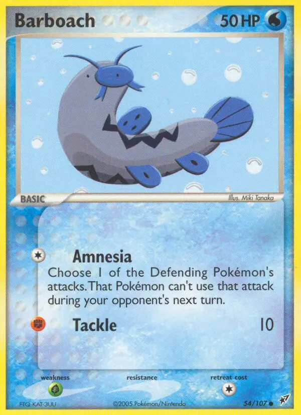 Barboach 54 — Deoxys 54, Normal finish
