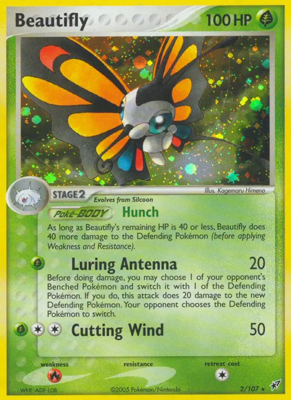 Beautifly 2 — Deoxys 2, Holofoil finish