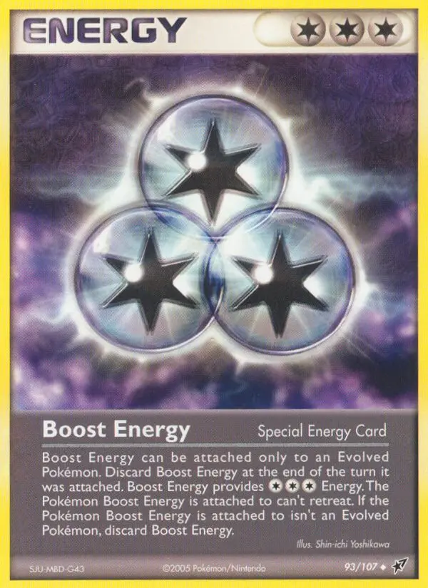 Boost Energy 93 — Deoxys 93, Normal finish