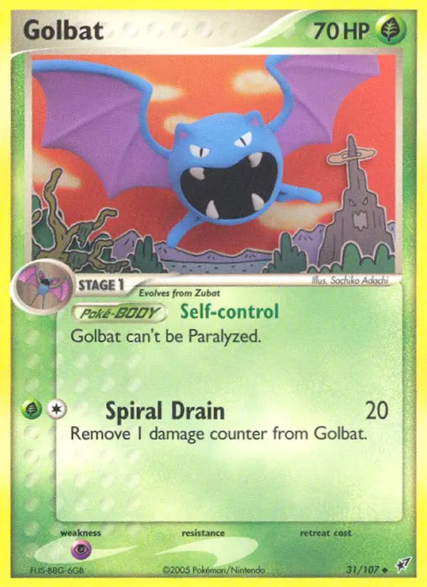 Golbat 31 — Deoxys 31, Normal finish