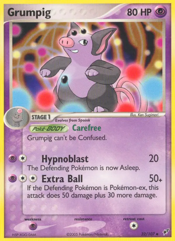 Grumpig 32 — Deoxys 32, Normal finish