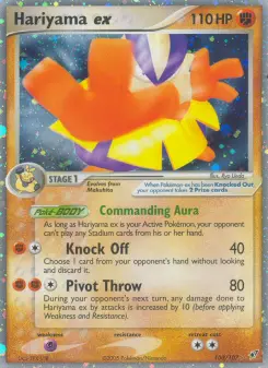 Hariyama ex 100 — Deoxys