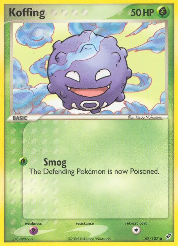 Koffing 62 — Deoxys 62, Normal finish
