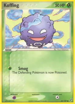 Koffing — Deoxys #62