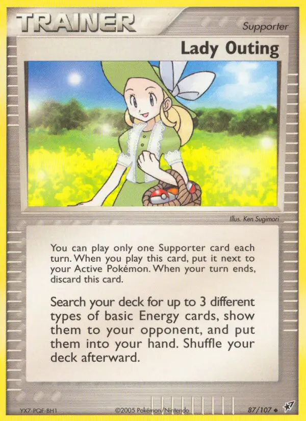 Lady Outing 87 — Deoxys 87, Normal finish
