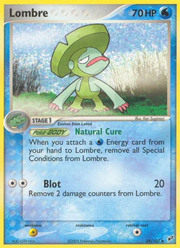 Lombre 34 — Deoxys 34, Normal finish