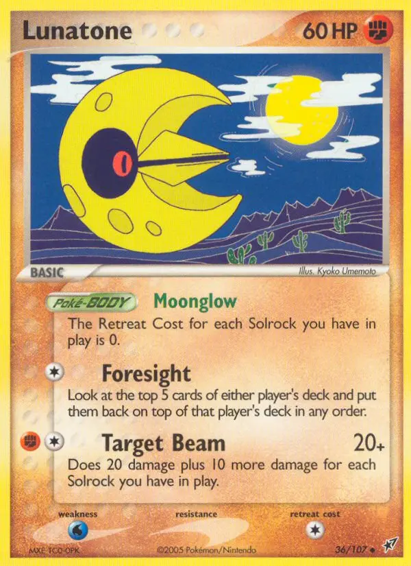 Lunatone 36 — Deoxys 36, Normal finish