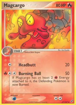 Magcargo — Deoxys #37