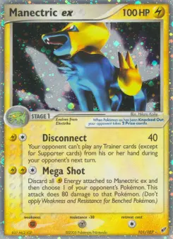 Manectric ex — Deoxys #101