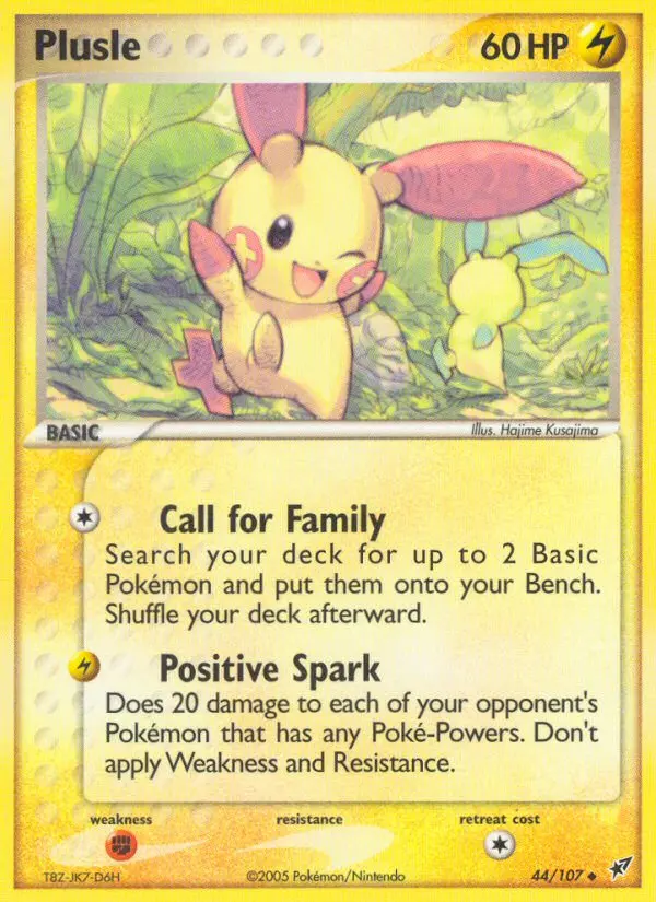 Plusle 44 — Deoxys 44, Normal finish