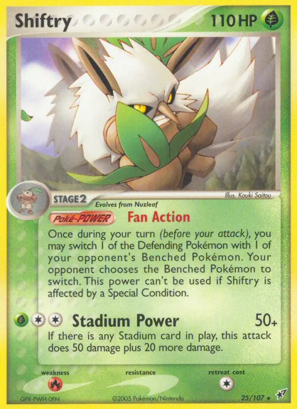 Shiftry 25 — Deoxys 25, Normal finish