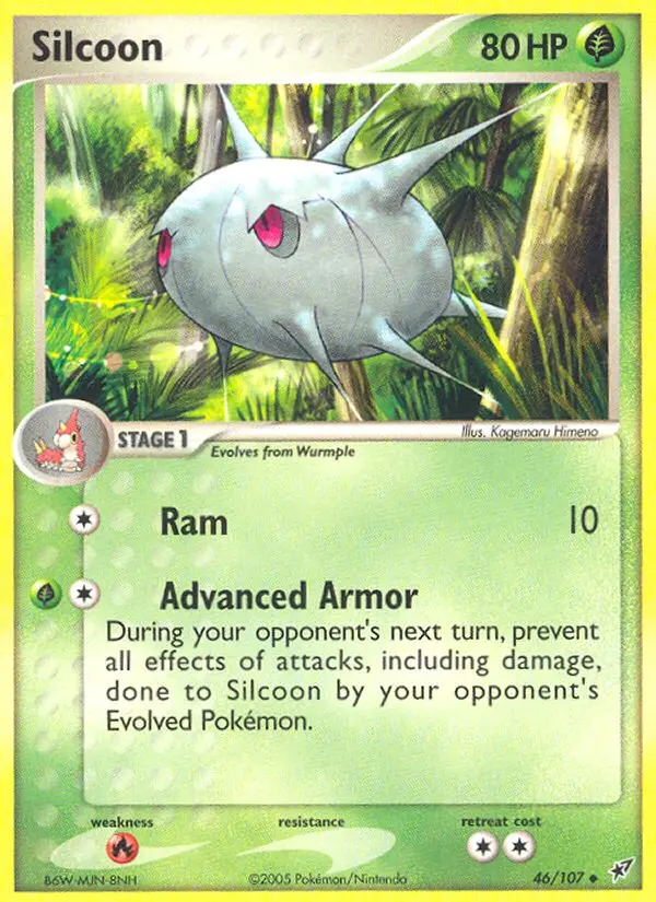Silcoon 46 card from Deoxys