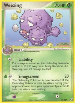 Weezing — Deoxys #51