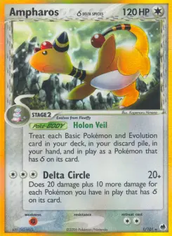 Ampharos δ 1 — Dragon Frontiers