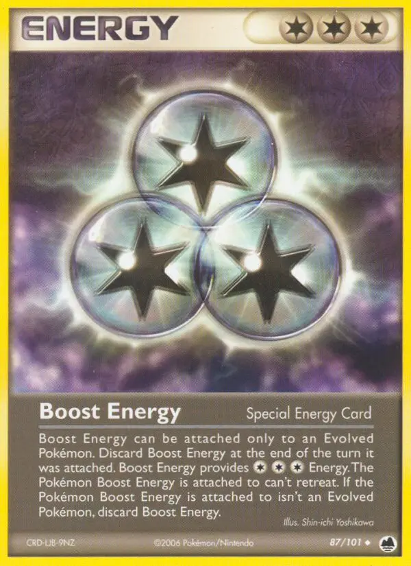 Boost Energy 87 — Dragon Frontiers 87, Normal finish