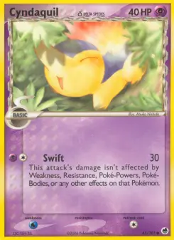 Cyndaquil δ 45 — Dragon Frontiers