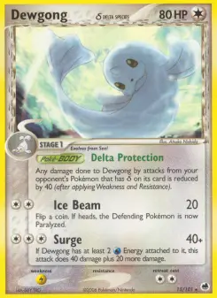 Dewgong δ 15 — Dragon Frontiers
