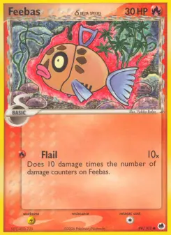 Feebas δ — Dragon Frontiers 49